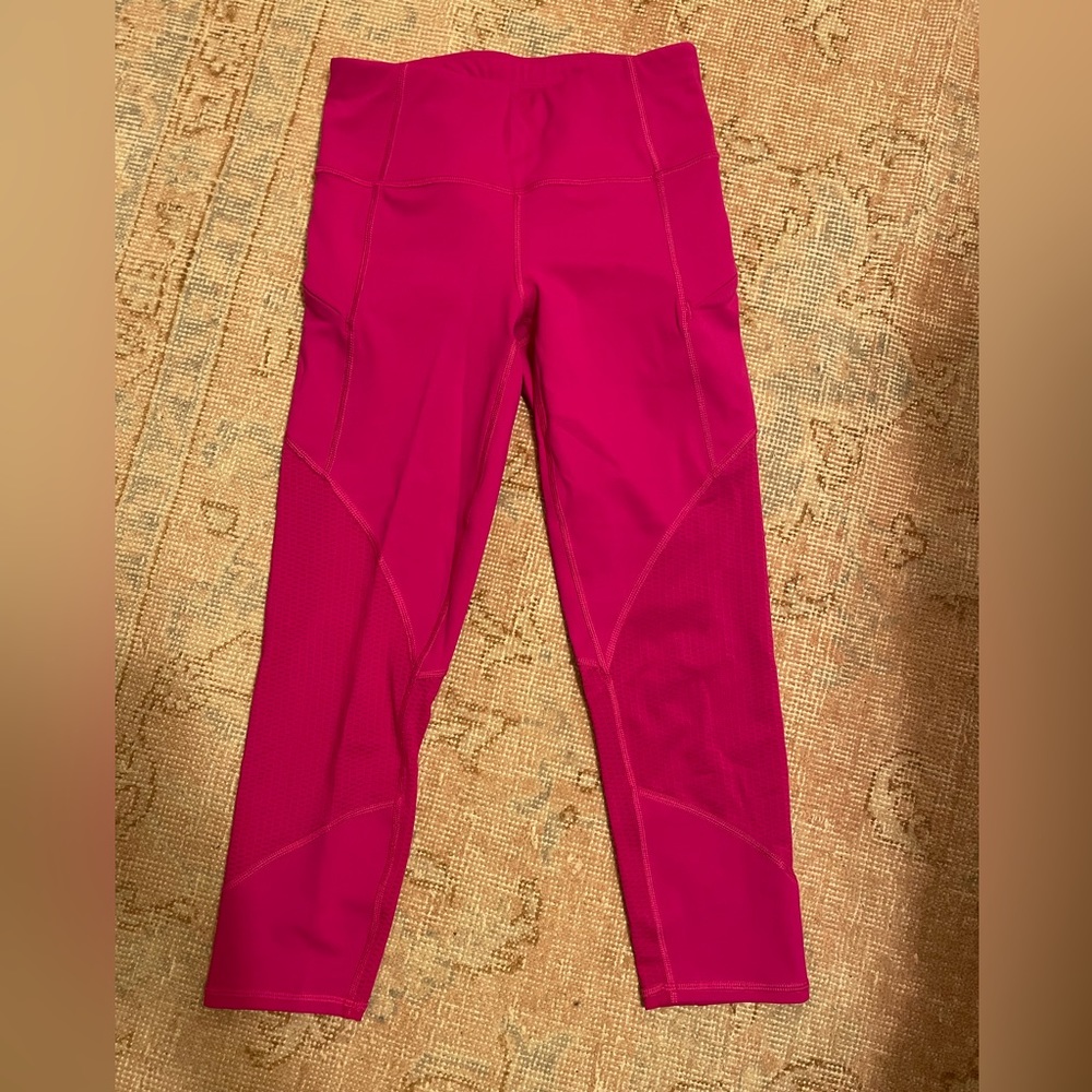 Hot pink Athleta leggings